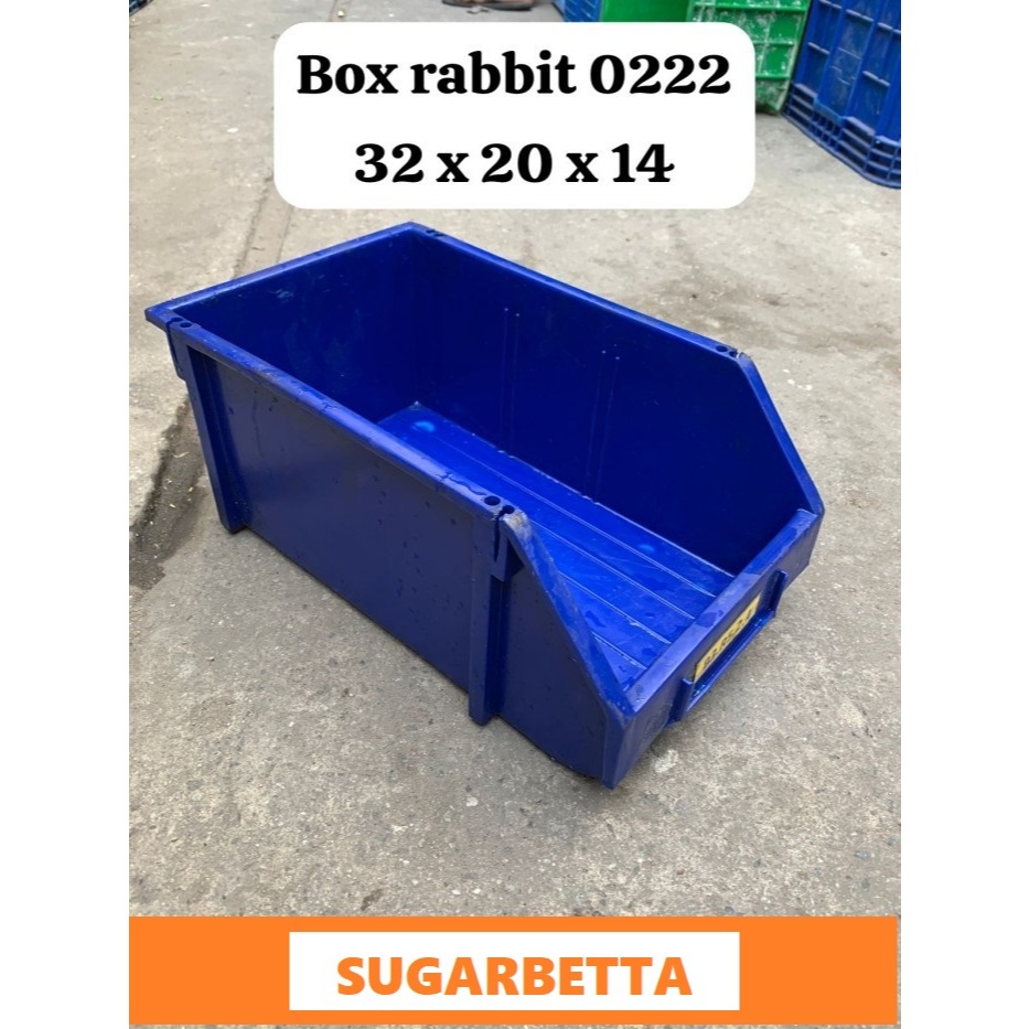box rabbit reptil box rabbit container plastik box tipe serbaguna 0222