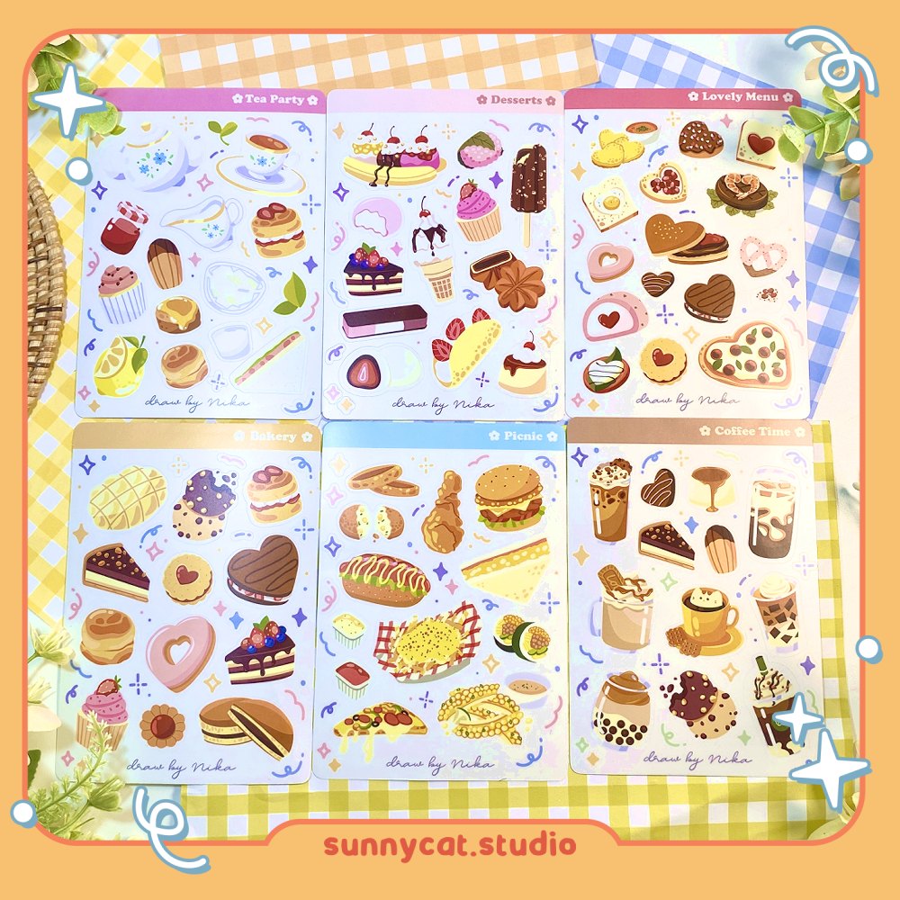 

Sticker Food Series Lucu