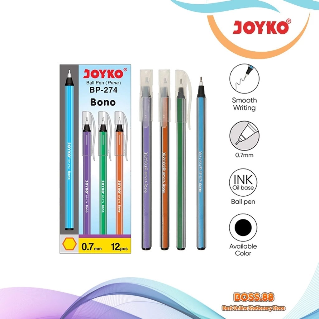 

BALLPOINT / PULPEN JOYKO BP-274 BONO (12 PCS)