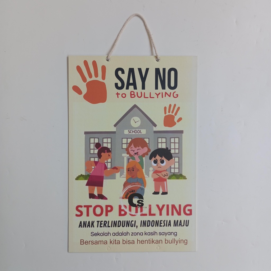 

Hard Poster Stop Bullying - Say No To Bullying - Perundungan
