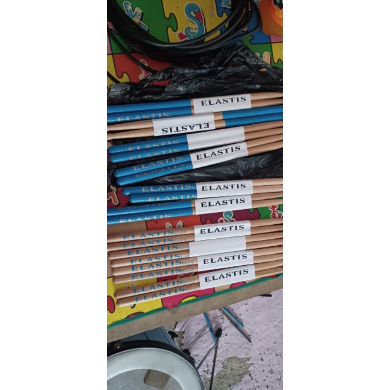 stick drum custom 6pasang