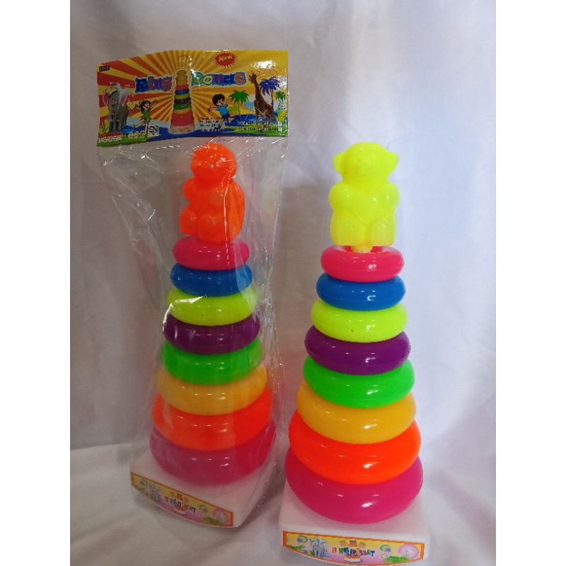 HKF Grosir Mainan Edukasi Anak Menyusun Donat Beruang RD 138 JUMBO HA