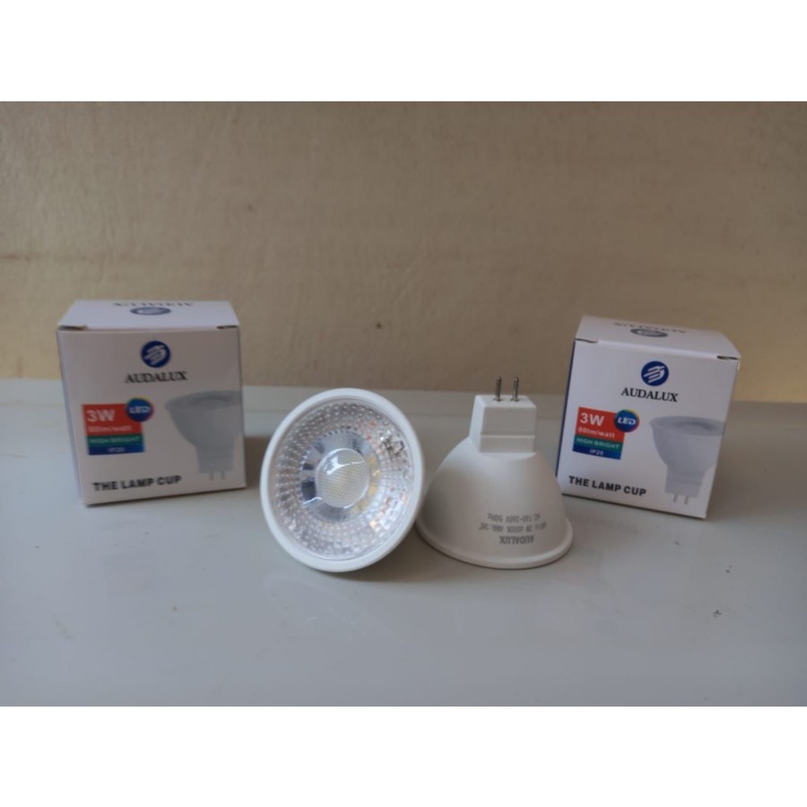 Lampu Sorot LED Fitting MR16/E27 3W Audalux