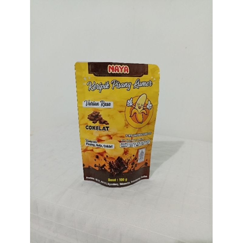 

Kripik Pisang Naya Coklat