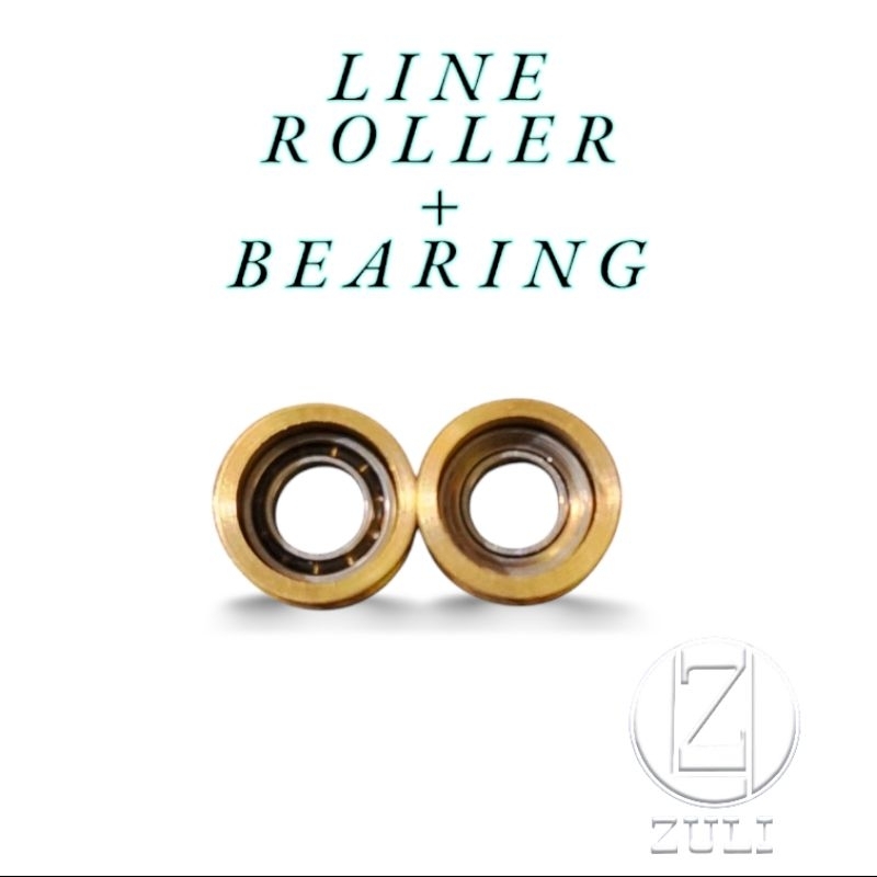 Line roller + bearing reel Shimano Roller tali reel pancing + bearing