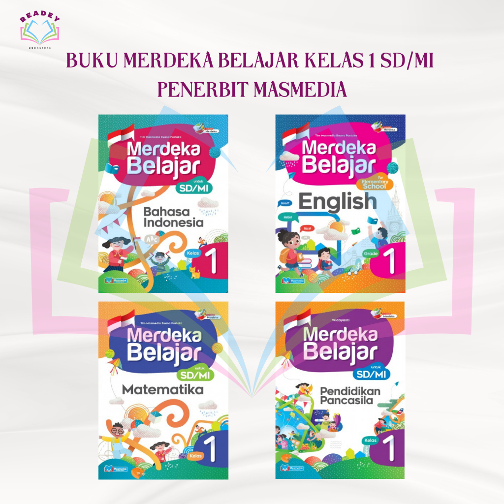 

[ORIGINAL] Buku Merdeka Belajar Kelas 1 SD/MI Penerbit Masmedia