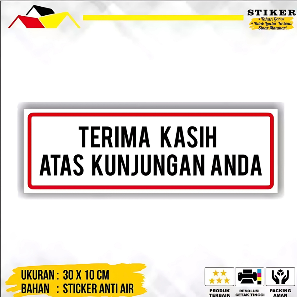 

STIKER TERIMA KASIH ATAS KUNJUNGAN ANDA