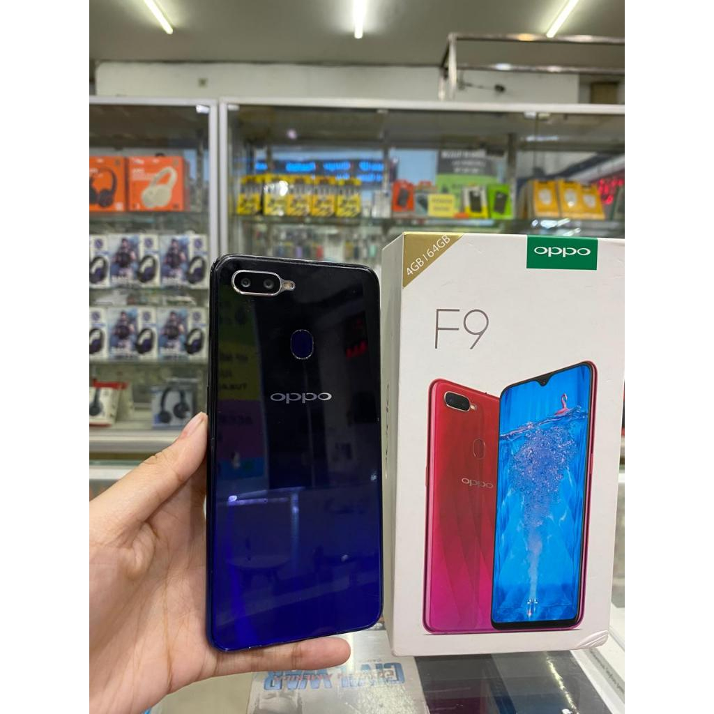 OPPO F9 4/64GB 4 64 SECOND SEKEN BEKAS RAM 4 INTERNAL 64