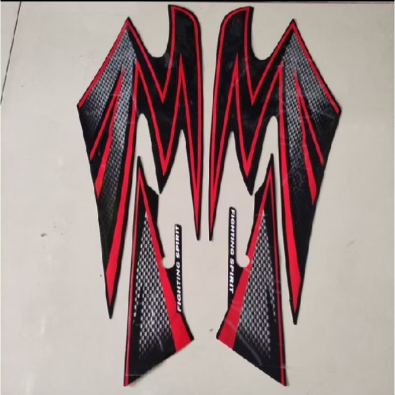 STRIPING YAMAHA RX KING TAHUN 2003 LIST MERAH