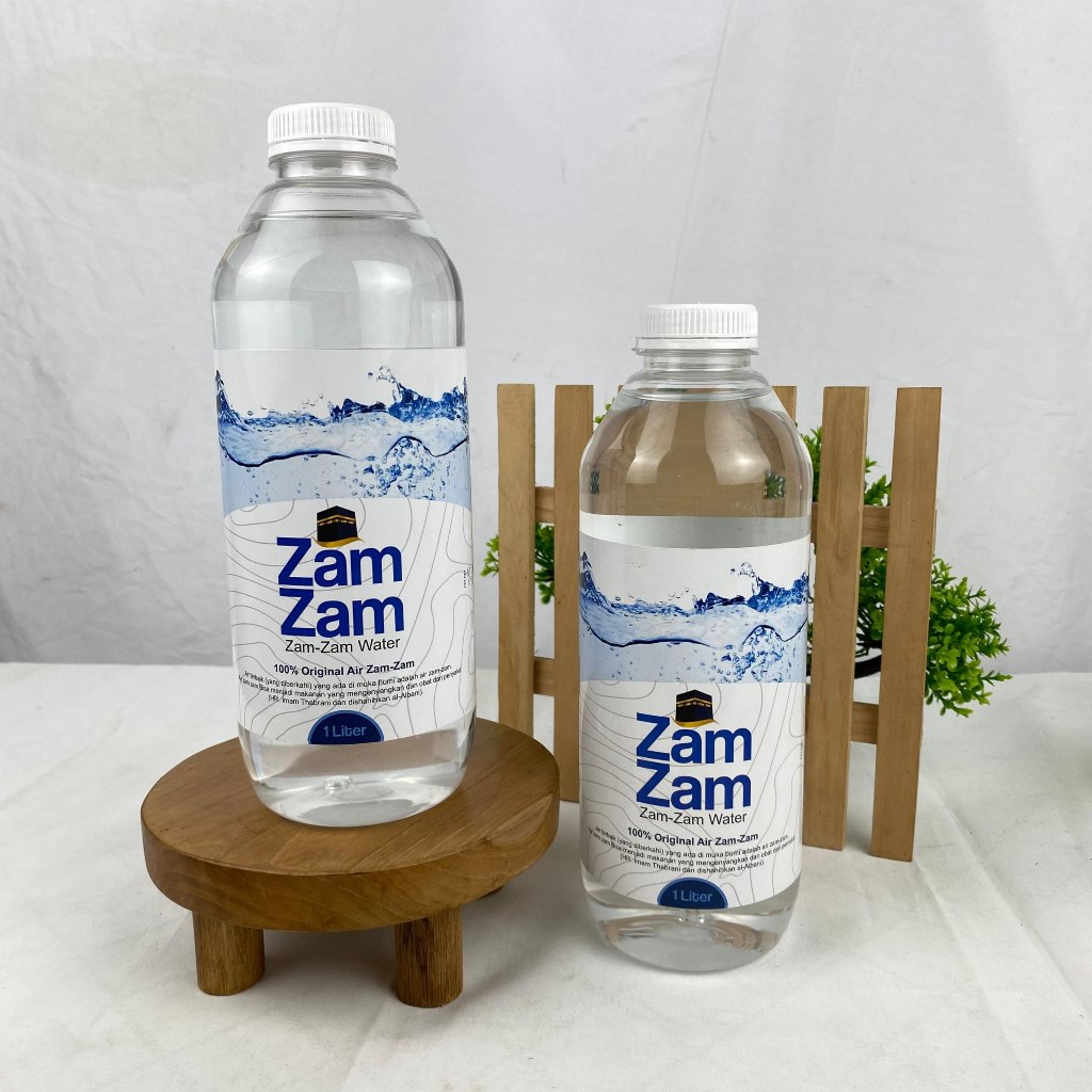 

air zam zam 1 liter original asli 100% | Air Berkah Dari mekkah