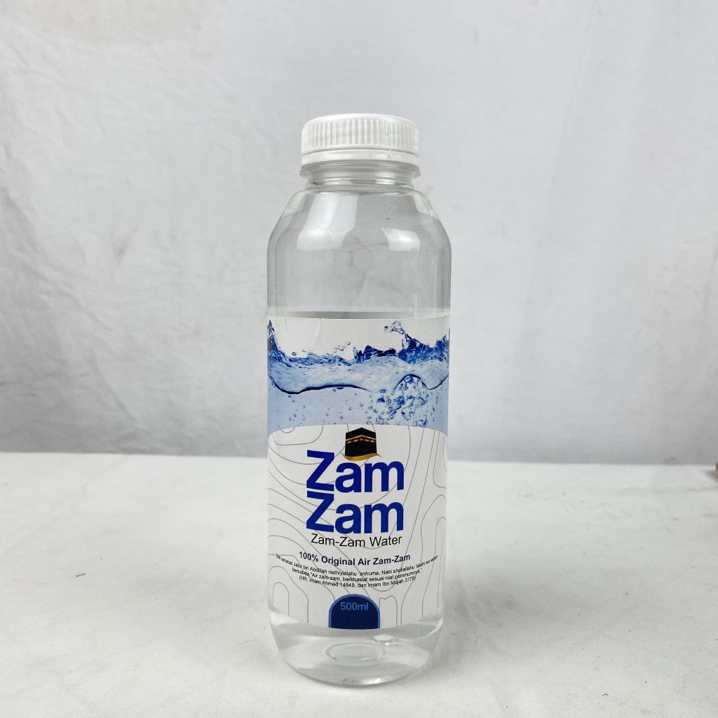 

Air Zam-zam 500 ML | Air zam-zam Asli Dari Mekkah | Air Asli 100% Original