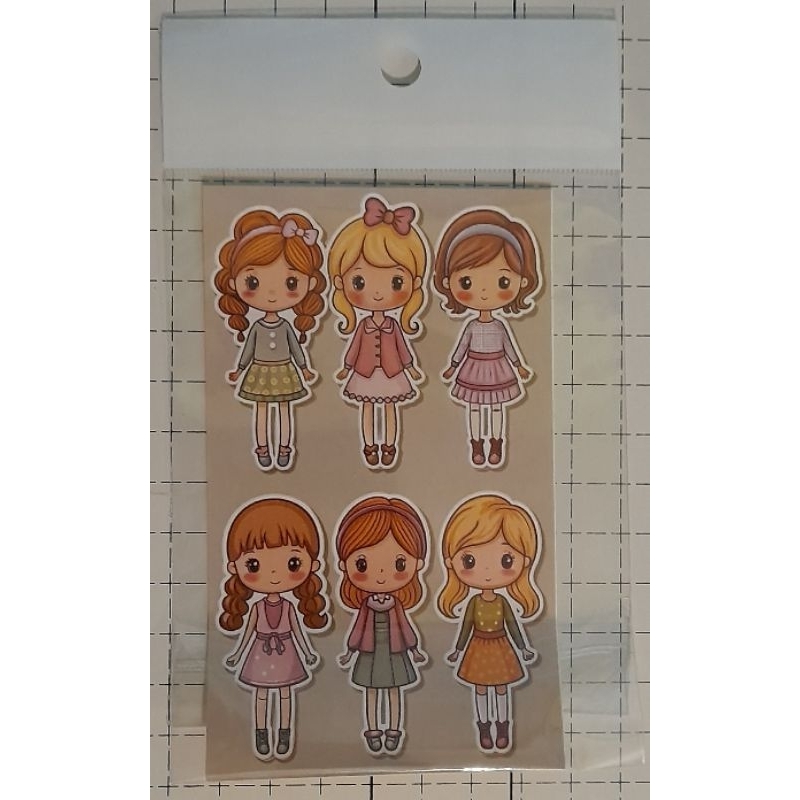 

Stiker Karakter Anak Motif Wanita
