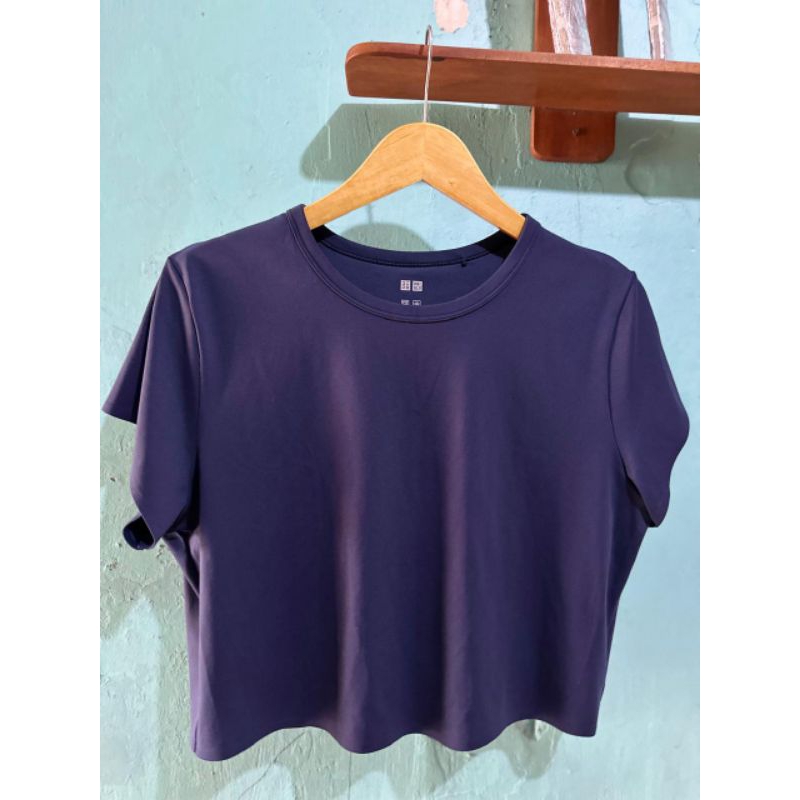PL baju olahraga uni crop