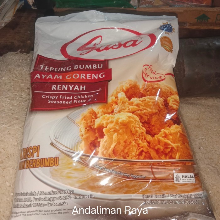 

Sasa Tepung Bumbu Ayam Goreng 900 gr