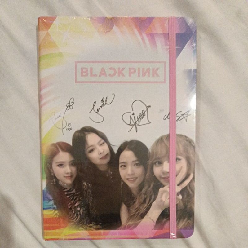 

Note Book, buku catatan , BTS, Blackpink, dengan karet