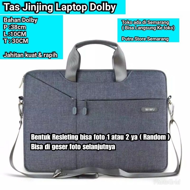 Tas laptop dolby Jinjing Tas laptop Jinjing