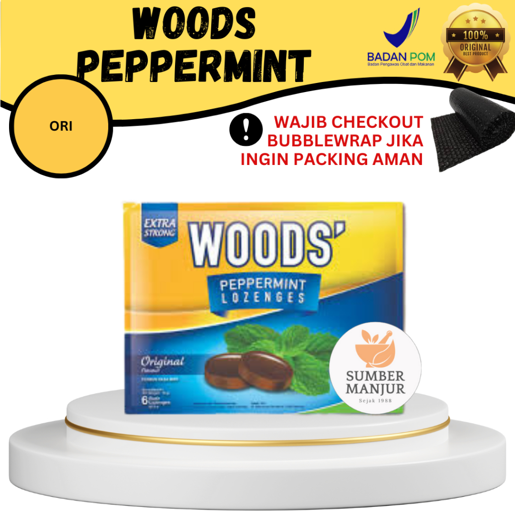 

WOODS PEPPERMINT LOZENGES ORI
