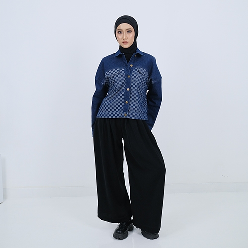 TUNIQUE | Isla Oversize Jacket | Denim Series | Oversize Jacket  Denim