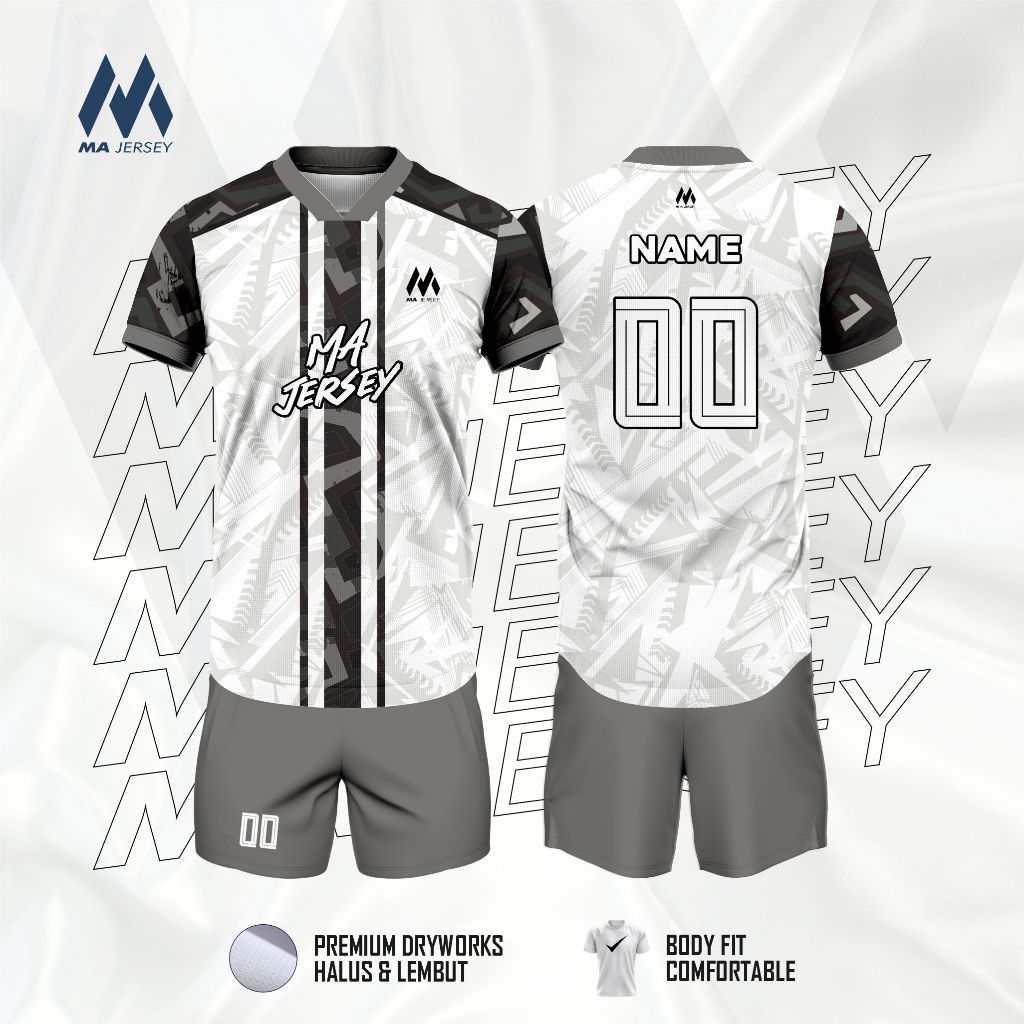 MAJERSEY - Baju Futsal Custom Nama Logo Proses Cepat