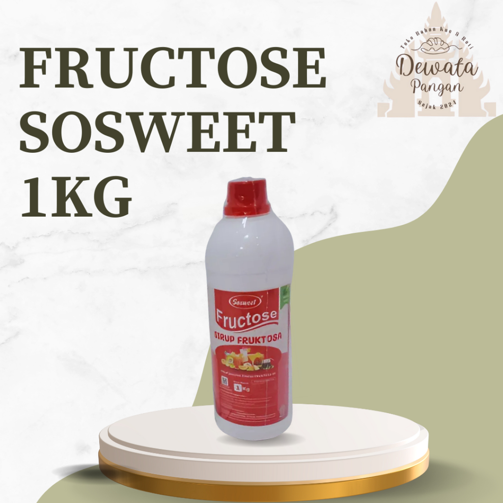 

Fructose Syrup Sosweet Kemasan 1kg Gula Cair Sirup