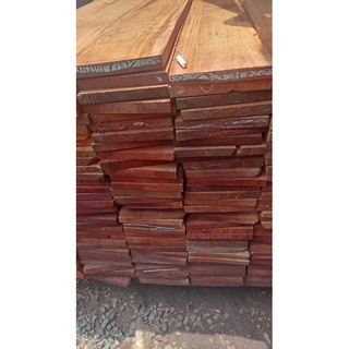 Papan Kayu Mahoni Baru Ukuran 4x4x100 cm