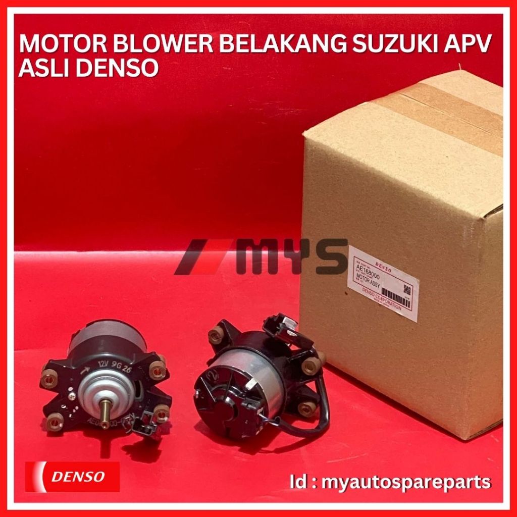MOTOR BLOWER BELAKANG AC Mobil SUZUKI APV ASLI DENSO