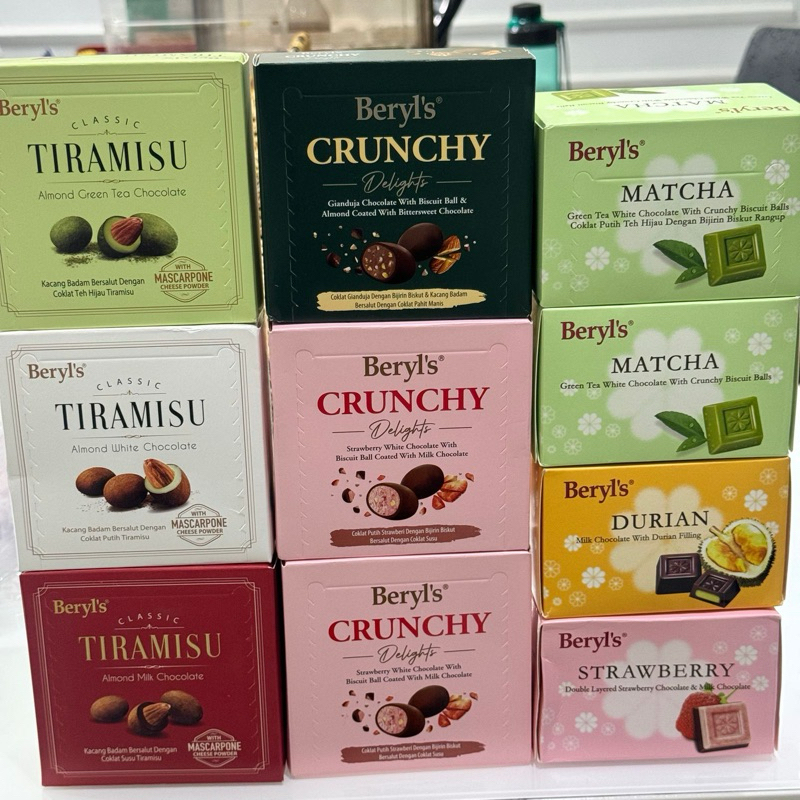 

coklat beryl dengan isian almond