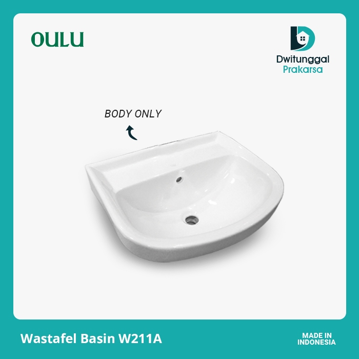 Wastafel gantung / basin / wastafel cuci tangan Oulu W 211 A