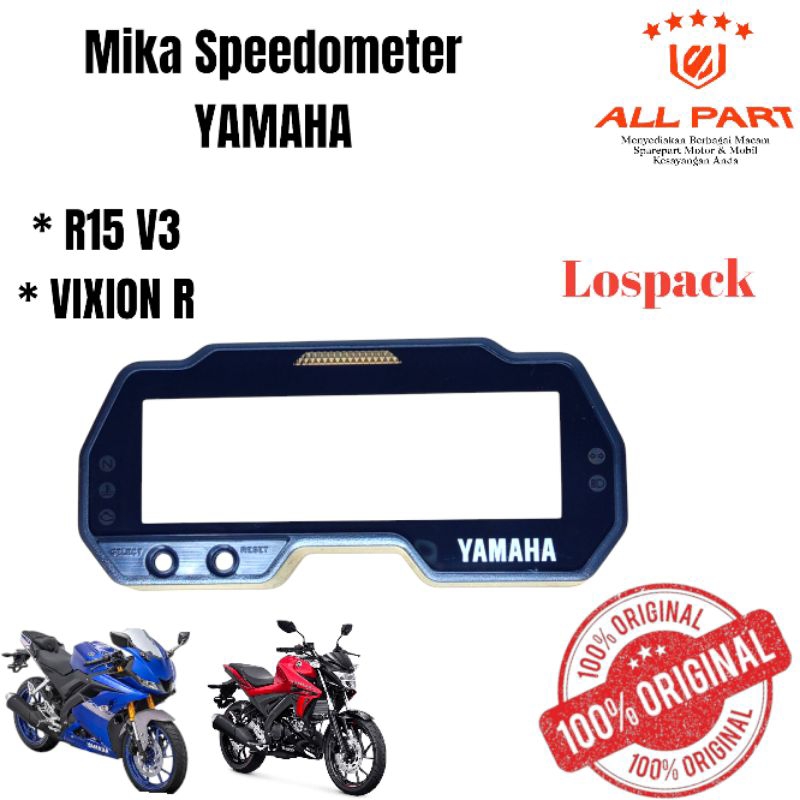 (ORIGINAL) Cover Mika speedometer yamaha R15 V3 VIXION R