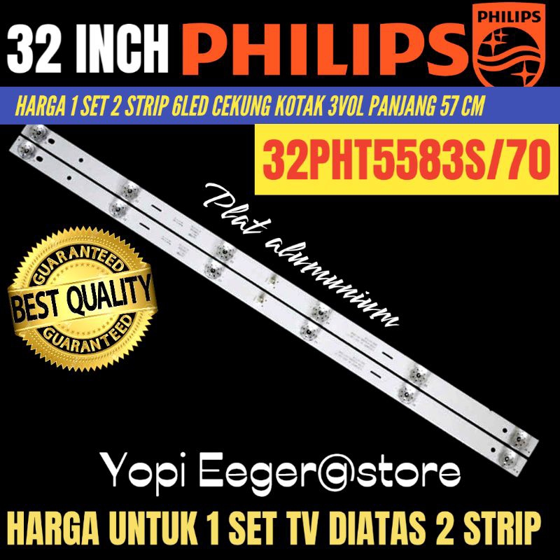BACKLIGHT TV LED PHILIPS 32 INCH 32PHT5583S/70 BACKLIGHT TV PHILIPS 32 INCH