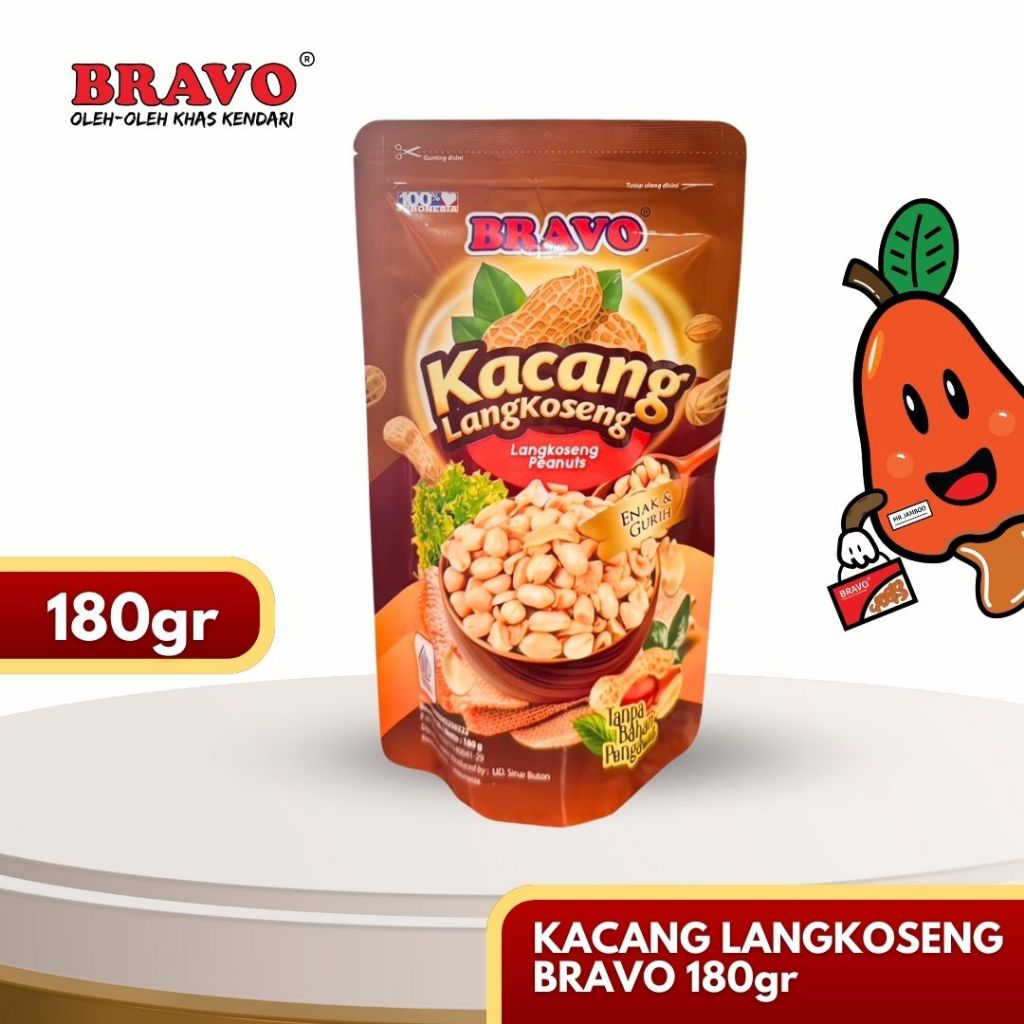 

KACANG LANGKOSENG BRAVO 180gr