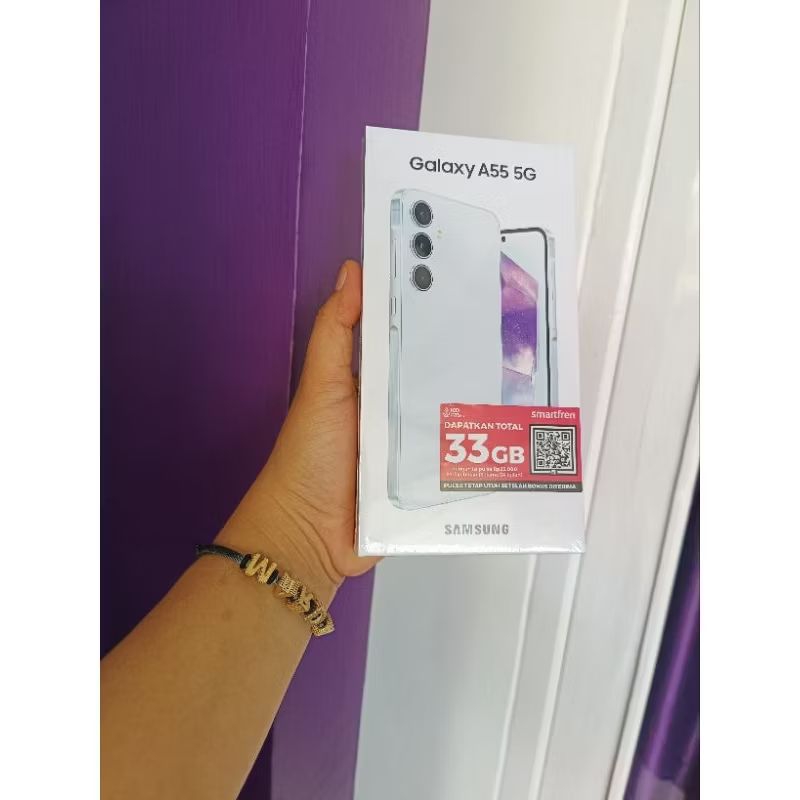 Baru/Segel Samsung A55 5G Ram 8/256