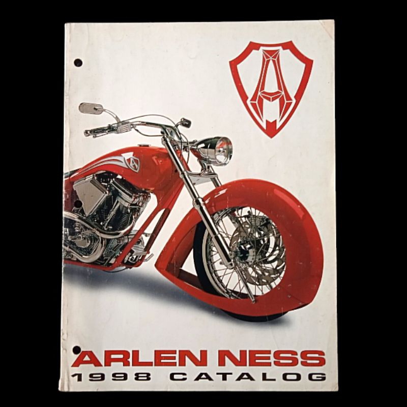 Buku Katalog Otomotif Motor Gede ARLEN NESS MOTORCYCLE PARTS 1998