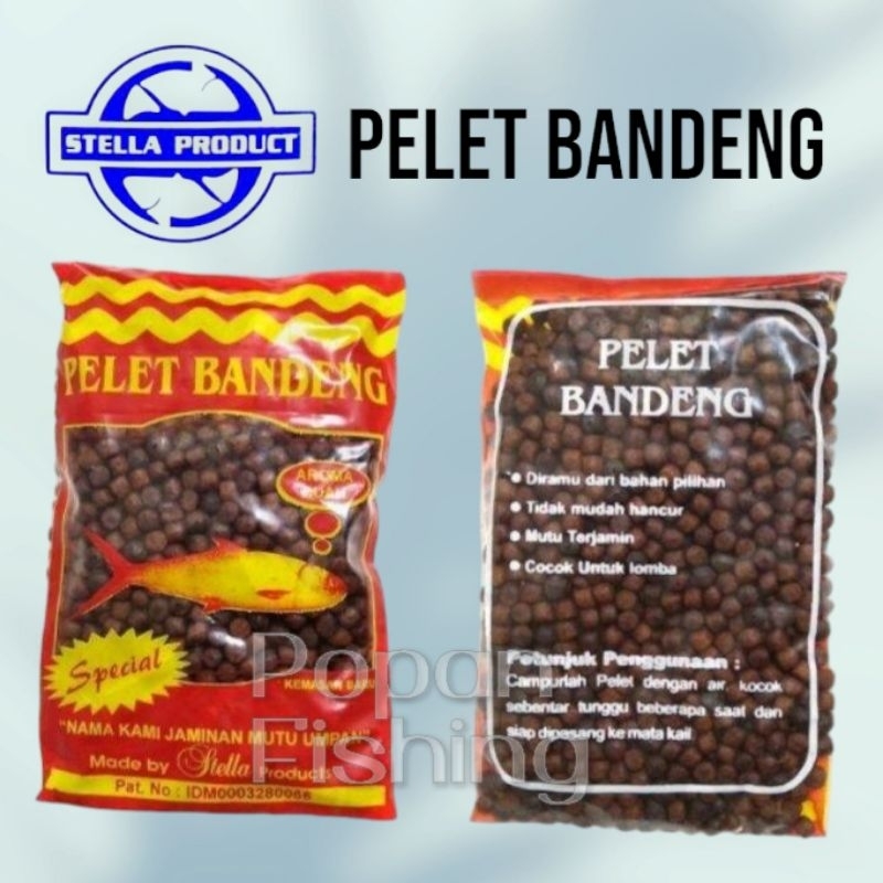 Umpan Pelet Bandeng Butiran Merah STELLA Aroma Buah