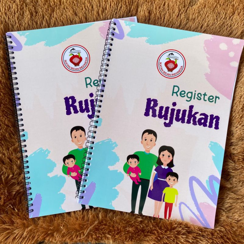 

Buku Register Bidan Rujukan Ukuran A4 Spiral