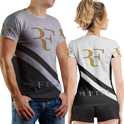 Kaos RF Roger Tshirt Fullprint Bahan Polyester Jersey | Size S M L XL XXL 3XL | PO 3 HARI