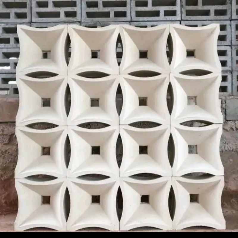 new roster beton minimalis motif corong