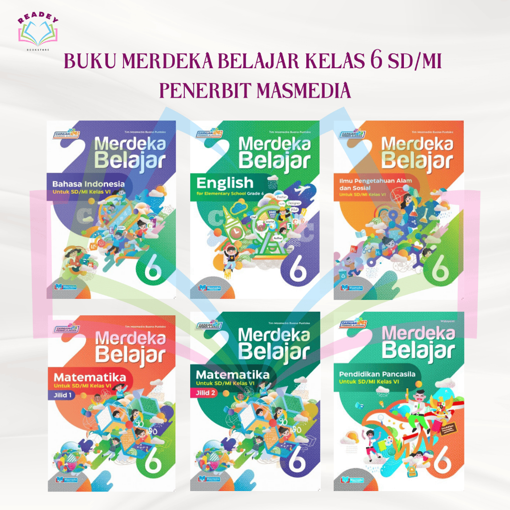 

[ORIGINAL] Buku Merdeka Belajar Kelas 6 SD/MI Penerbit Masmedia