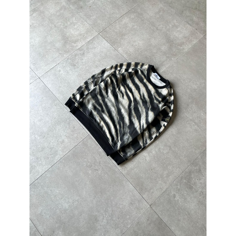 Crewneck stone Island Camo tiger