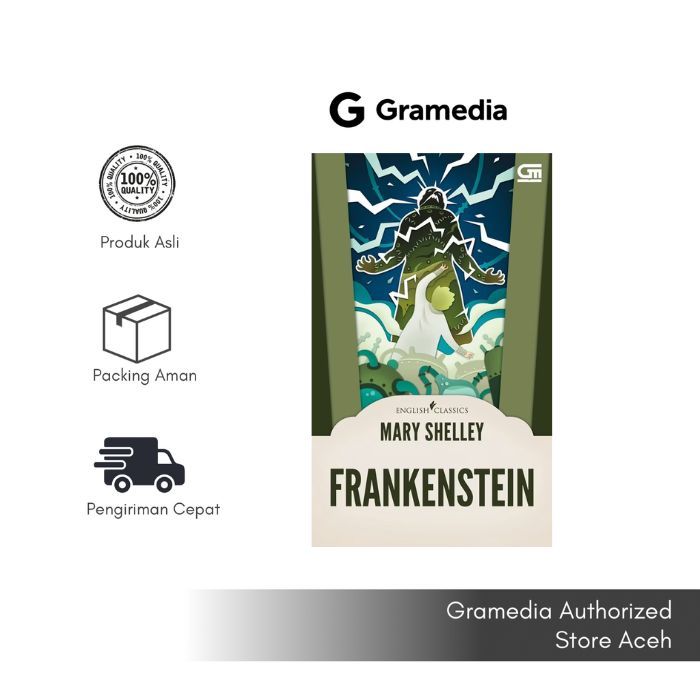Gramedia Aceh - ENGLISH CLASSIC: FRANKENSTEIN
