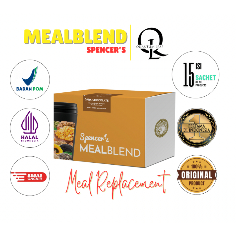 

Multigrain SPENCER'S MealBlend - Meal Replacement Solusi Langsing Sehat