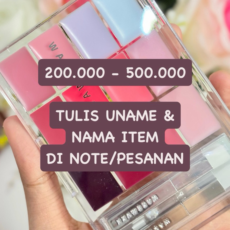 

[LINK 3 // 200-500] co khusus | tulis uname di note/pesanan