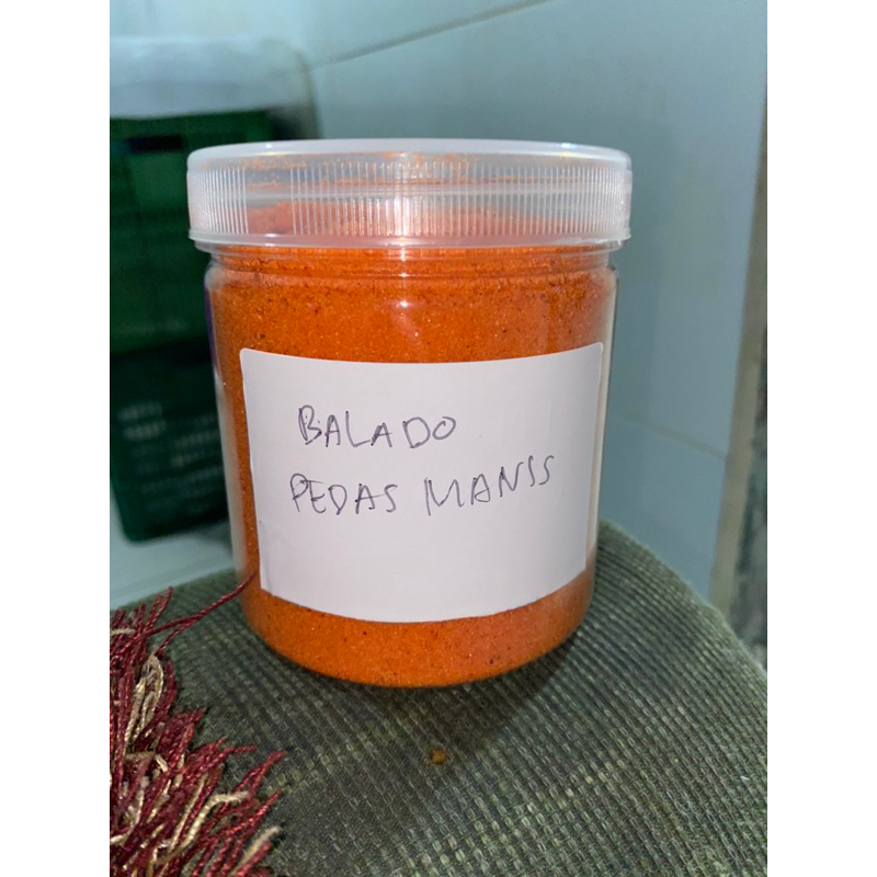 

Balado pedas manis uk 500g toples