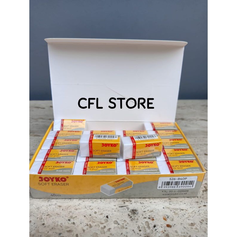 

Joyko penghapus / soft eraser hitam/putih