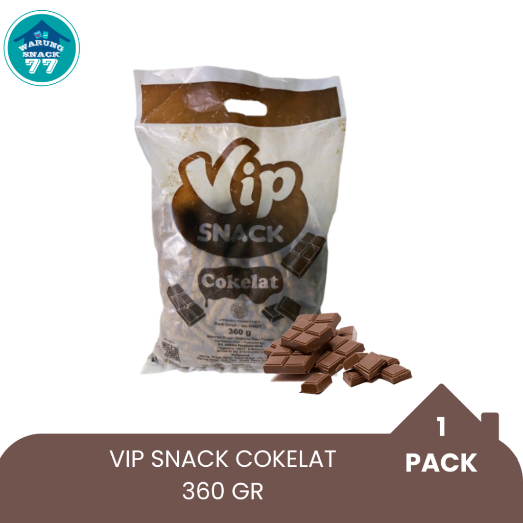 

VIP SNACK COKLAT 360 GR