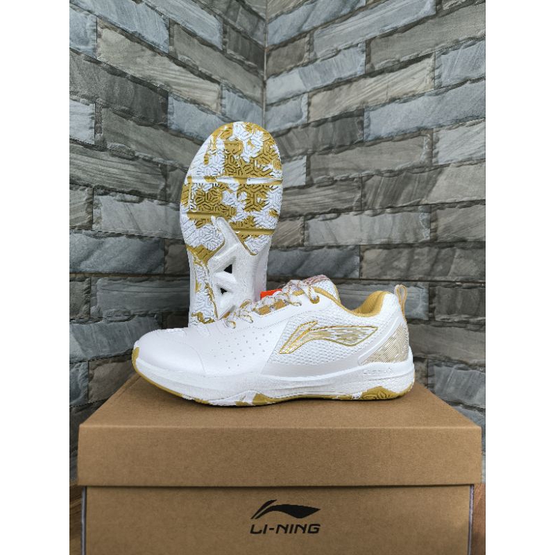 Sepatu Badminton LINING HYPERSONIC ll FREE KAOS KAKI Sepatu Badminton Pria Wanita JunDW