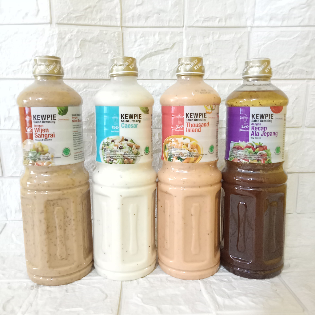 

Kewpie Salad Dressing / Saus Siram 1 Liter Free Bubble Wrap dan Dus Tebal