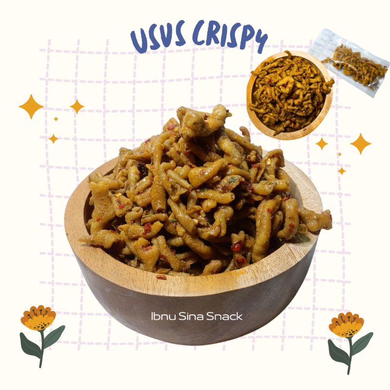 

usus crispy daun jeruk renyah 235 gr