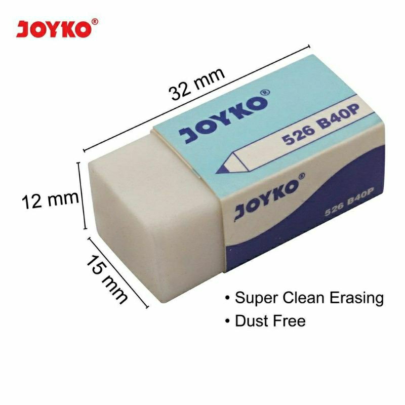 

TERMURAH ! [1PCS] PENGHAPUS JOYKO / SETIP JOYKO PUTIH KECIL