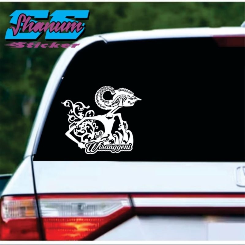 STIKER CUTTING WAYANG WISANGGENI